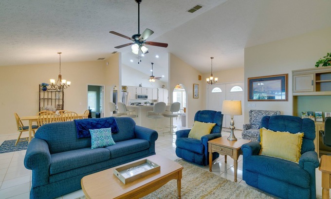 Crystal River House | Canal-Front Retreat in Crystal River!