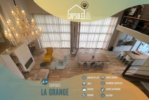 Vicq Villa | Capsule la grange arcade de jeux billard 4 chambres 300m2