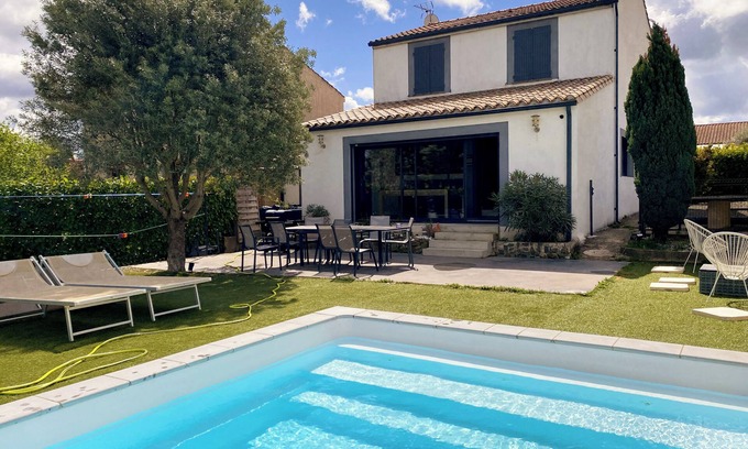 Fonties-d'Aude House | Carcalove - Pool, Billiards & Jacuzzi - 10pax