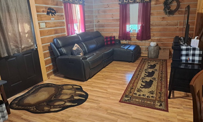 Birdseye Cabin | Cardinal Cabin with Hot tub, WIFI, Dish, park pass