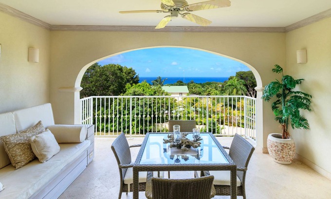 Merlin Bay Apartment | Caribbean Queen is located on the exclusive Royal Westmoreland Golf Resort