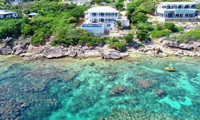 Island Harbour Villa | Caribbean Rhapsody Villa, Oceanfront Island Harbour Anguilla!