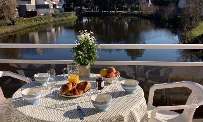 Carnac Apartment | Carnac - Appartement T3 vue sur Étang à 200m Plage Légénèse