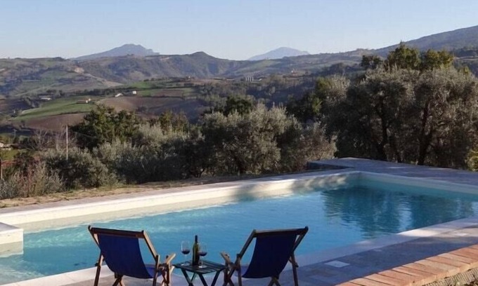 Penna San Giovanni Villa | Casa Barbina - Private villa with pool