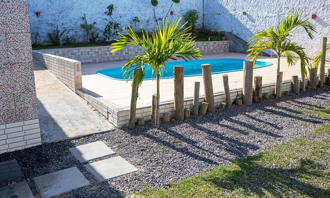 Jaua House | Casa c Wi-Fi a 9 min de carro da Praia de Jauá/BA