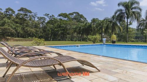 Vila Paula House | Casa de campo em Atibaia com piscina