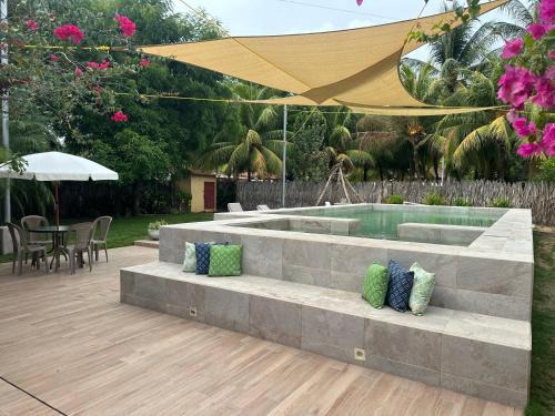 Acajutla House | Casa de playa para 15 personas con barbacoa y piscina