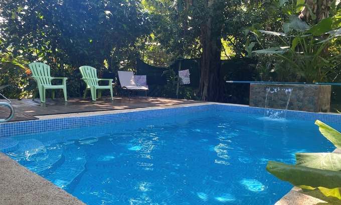 Cocles House | Casa Del Caribe with Bali Style Pool for Rent in Cocles, 300 meters from beach
