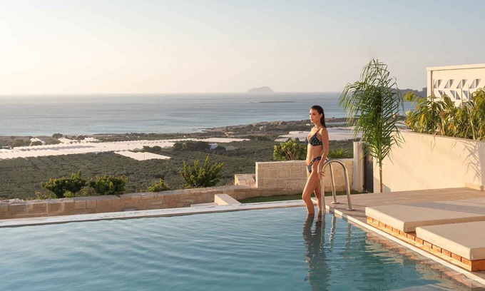 Limeniskos Villa | Casa di Franco Seaview, heated* pool, gym & hammam