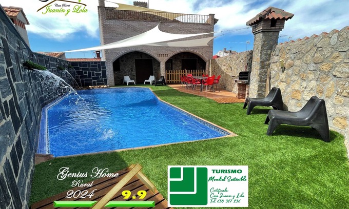 Fresnedoso de Ibor Ski Chalet | Casa Juanin for 10 people