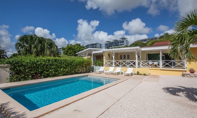 Piscadera House | Casa Monte Bello - Cozy bungalow with great ocean view