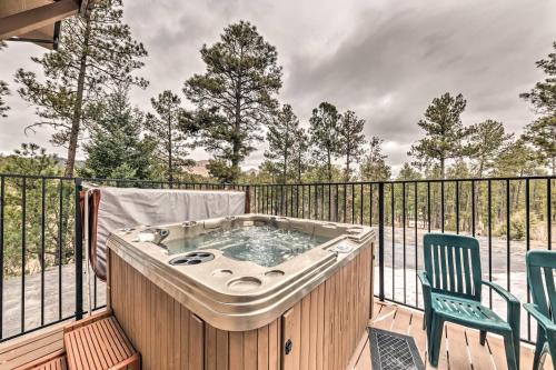 Alto House | Casa Ruidoso Cabin Hot Tub, Views and Pool Table!