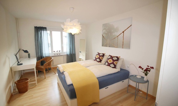 St. Gallen Apartment | Casa Schilling- 2,5 rooms with balcony near hospital, university