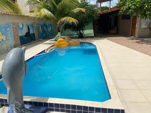 Nova Vicosa House | Casa Temporada 5 suítes Nova Viçosa Linda Piscina