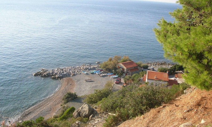 Pomonte House | casa vacanze blue house 20 meters from the sea pomonte elba island