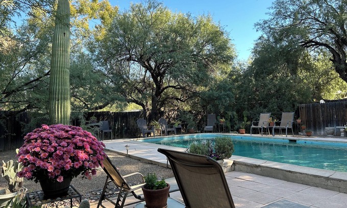 Tanque Verde Cabin | Casita on 10.5 Acre Guest Ranch with full kitchen, internet and washer and dryer