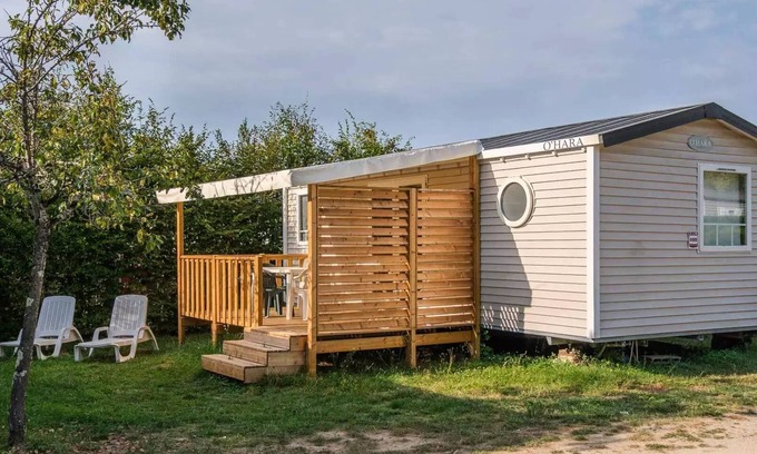 Sainte-Catherine-de-Fierbois House | Castel Camping Parc de Fierbois * - Mobile home - 2 bedrooms - 1 bathroom - Comfort 4 people