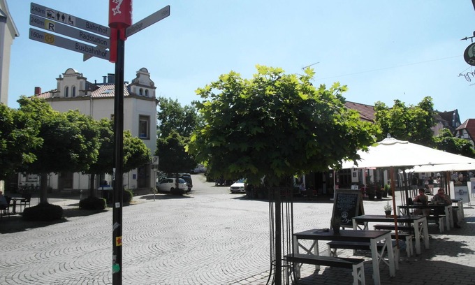 Soest Apartment | center. App.(35sqm) in d. Old town/outdoor terrace, car + bicycle parking space