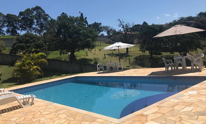 Campo Limpo Paulista House | Chácara c Wi-Fi, piscina e churrasq-Campo Limpo/SP