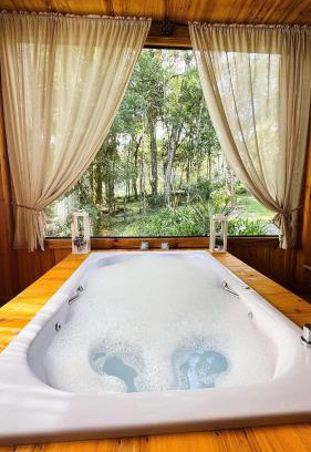 Campo Alegre Ski Chalet | Chalé Morada Alma Gêmea Hidromassagem e Mirante