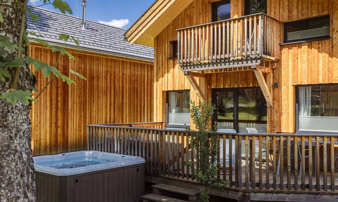 Sankt Georgen ob Murau Ski Chalet | Chalet # 43b mit 3 Schlafzimmer, IR-Sauna & Whirlpool
