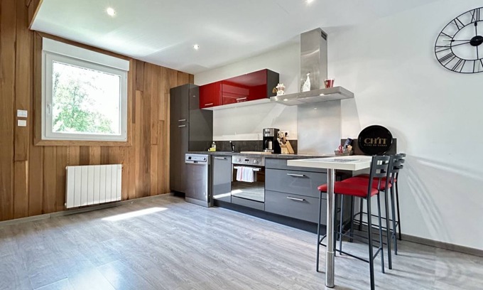 Rue Ski Chalet | Chalet 1 - House with private pond in Baie De Somme