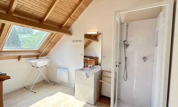 Rue Ski Chalet | Chalet 2 - Chalet des étangs de Larronville in the Baie de Somme