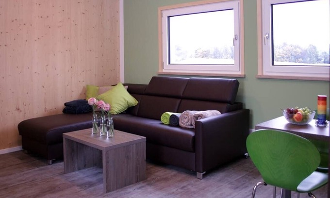 Pilsach Apartment | Chalet (44 m2) mitten im Grünen, auch Haustiere sind willkommen
