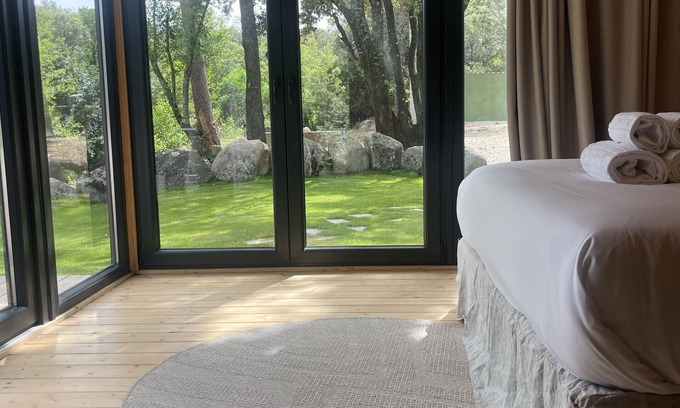 Porto-Vecchio Ski Chalet | Chalet Arena heated pool
