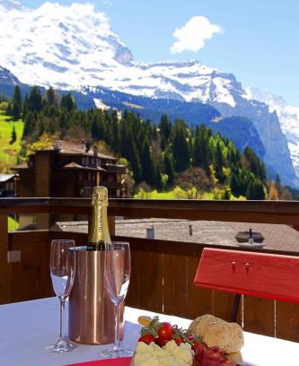 Wengen Apartment | Chalet Bella Vista 12 - Penthouse