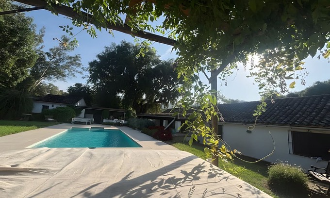 Jimena de la Frontera House | Chalet 'Finca El Búho Oak Natural Park' with Sea Views, Wi-Fi and Air Conditioning