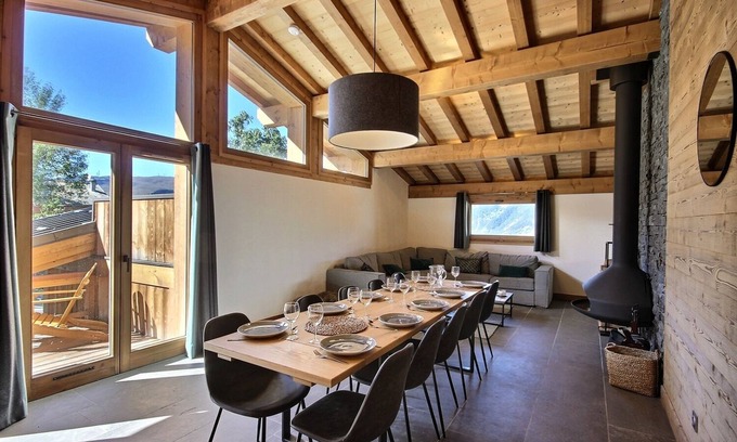 Montalbert Ski Chalet | chalet l'aulp - le bleuet in aime