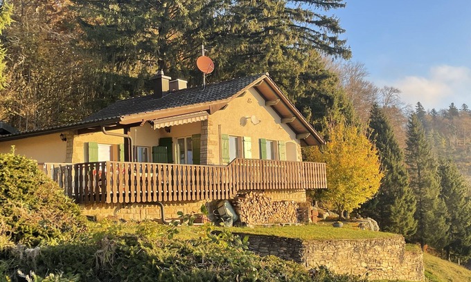 Pleujouse Ski Chalet | Chalet Tranquille au Milieu de la Nature Avec vue Époustouflante