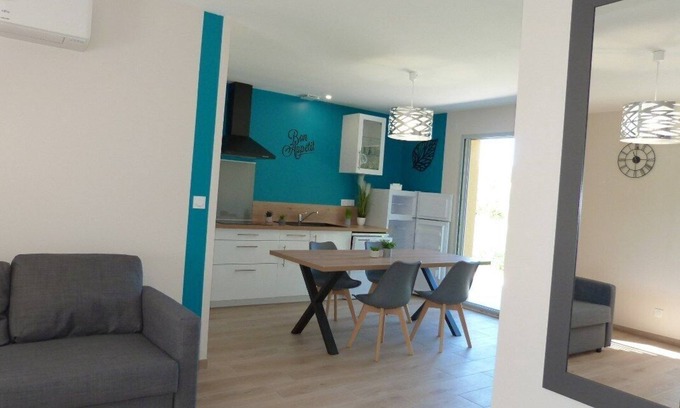 Saint-Pardoux House | Chaleureuse Maison Neuve, 67m², Cosy, 2chambres, 1km Plage du Lac, 200m Bourg