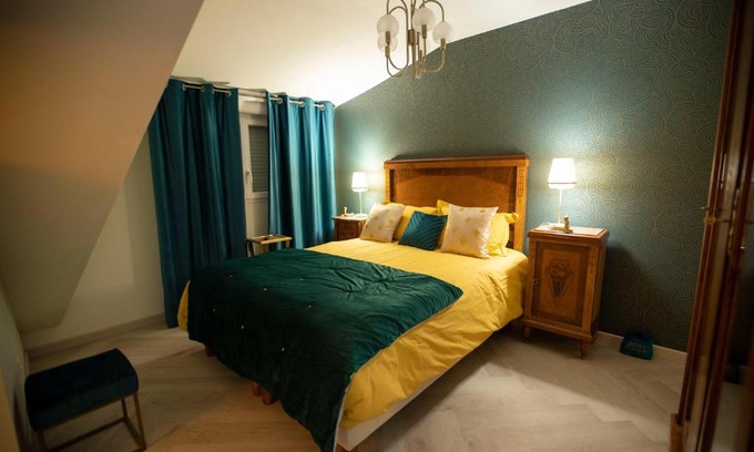 Rochecorbon Bed & Breakfast | Chambre art deco Gatsby dans maison d'hote "Le Petit Clouet" - Rochecorbon