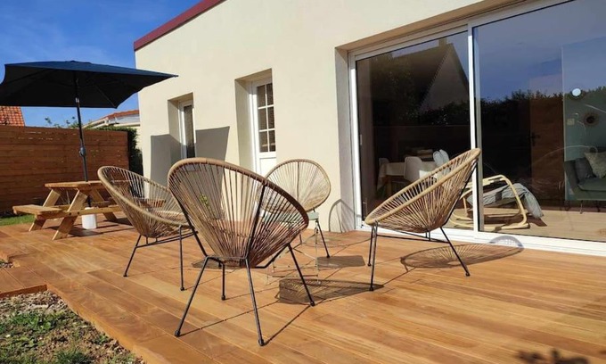 Verton House | *charmant cosy entre terre et mer*
