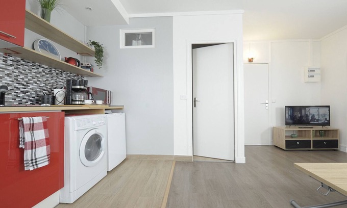 L'Ile-Saint-Denis Apartment | Charmant 2 Pièces Proche de Paris - Pour 4 Personnes