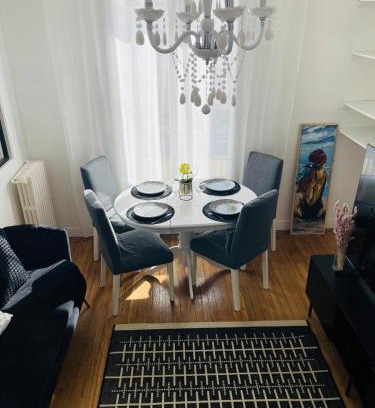 Downtown Le Havre Apartment | Charmant Perret centre-ville 2 chambres idéales