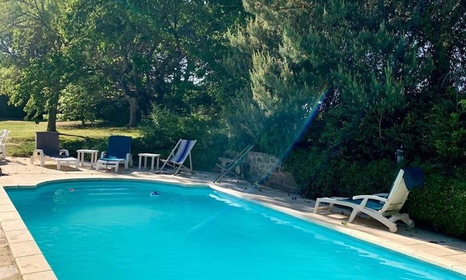 Faverolles House | Charmante longère avec jardin clos et piscine, idéal pour familles et amis - Faverolles, Eure-et-Loir - FR-1-581-101
