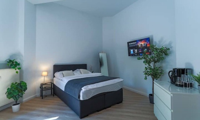 Bad Nauheim Apartment | Charmanter Altbau mit Terrasse am Stadtpark