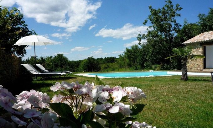 Saint-Andre-d'Olerargues Cottage | Charming Gite for up to 3 persons near Goudargues and Uzes