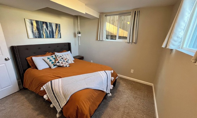 Barnum House | Charming 1-bedroom, 1-bathroom basement casita with private entrance.