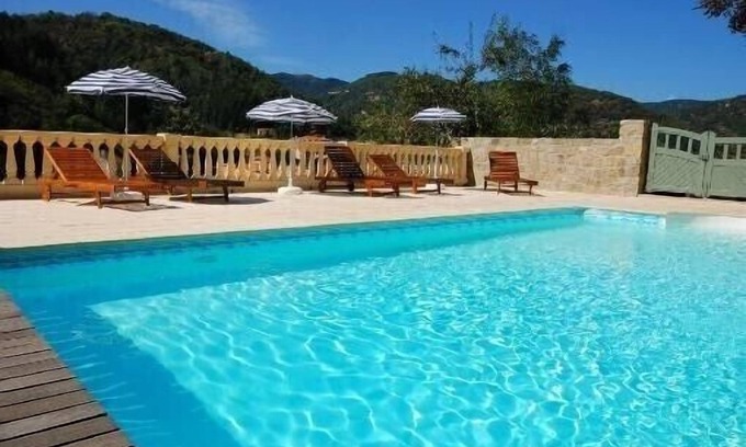 Vals-les-Bains Cottage | Charming 19th century house with heated swimming pool in Vals les Bains-Ardèche