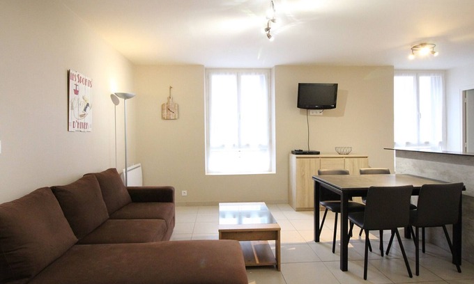 Mont-Dore Apartment | Charming 2-Bedroom Apartment, 50m from Thermal Baths, Sleeps 6, Modern Amenities, Special Rates