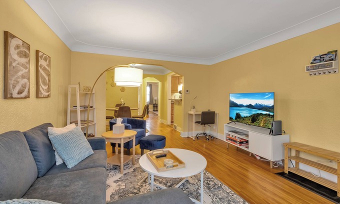 Buffalo Apartment | Charming 2-BR apartment with AC, WiFi and covered parking in lovely Buffalo!