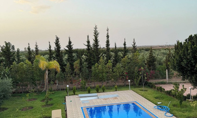 Aghouatim House | Charming 3-bedroom villa in serene Taddart with WiFi