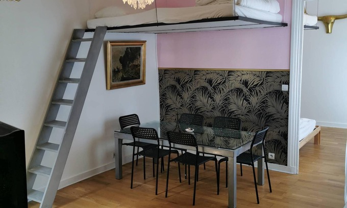 Quartier de la Goutte-d'Or Apartment | Charming 30m² border of MONTMARTRE