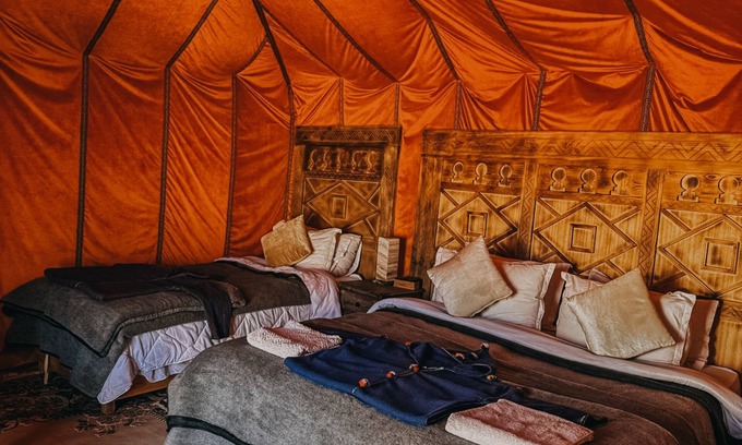 Merzouga RV Rental | Charming 4-bedroom campground in Merzouga with stunning desert views