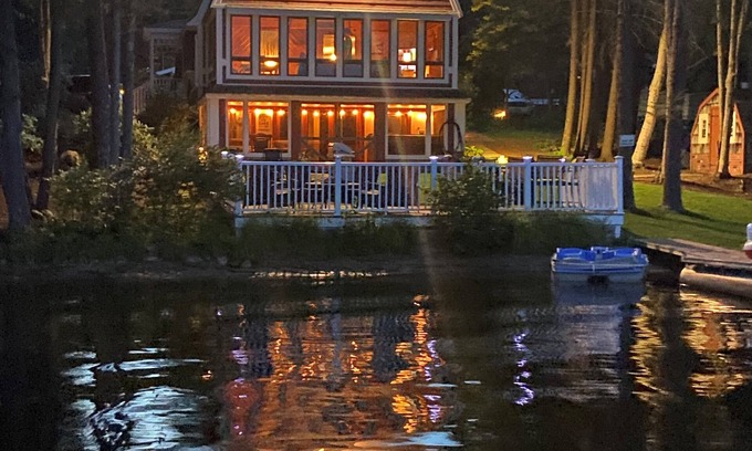 Farmington House | Charming and spacious lakefront home w/hot tub and pool table!