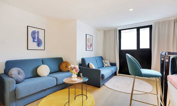 Quartier Saint-Ambroise Apartment | Charming Apartment - 1BR/6P - Marais